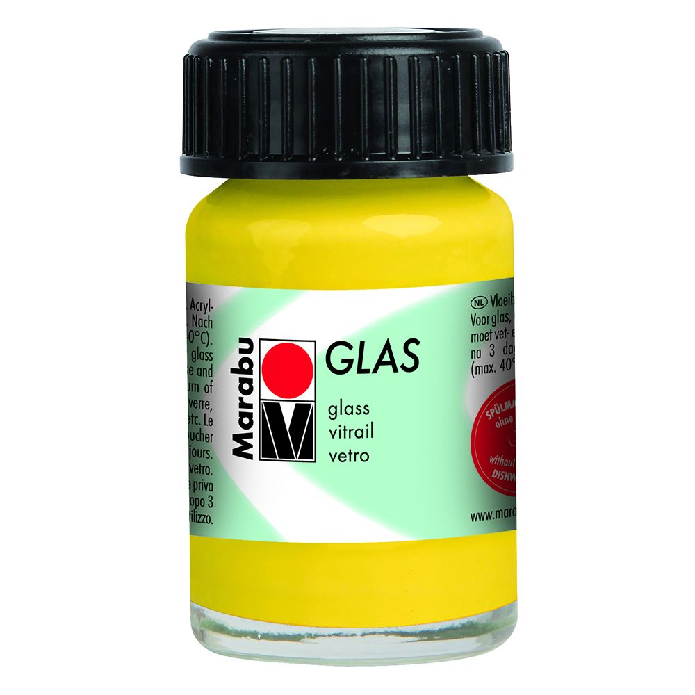 Marabu Glas Paint Sun Yellow 15 ML Jerry's Artarama